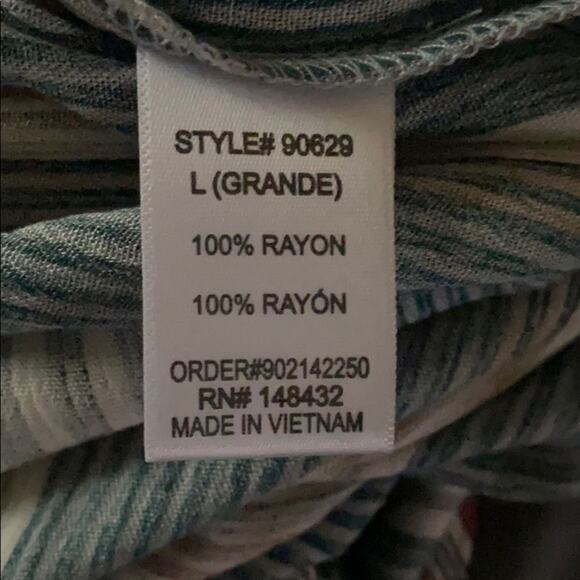 Wide Leg Stripe Jumpsuit - Picture 4 of 5